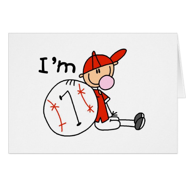 Boy's Baseball I'm 7 (Front Horizontal)