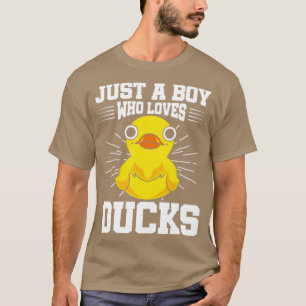 Boys Bath Duck Duckling Bath Toy Rubber Duck T-Shirt