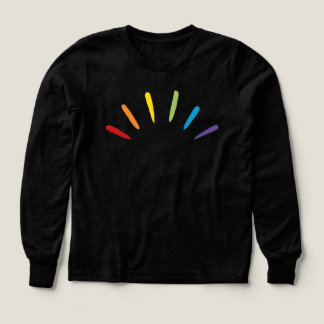 Boys Bella+Canvas Tri-blend Long Sleeve Shirt