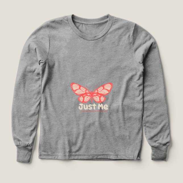  Boys Bella+Canvas Tri-blend Long Sleeve Shirt (Design Front)