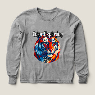 Boys Bella+Canvas Tri-blend Long Sleeve Shirt, Sol