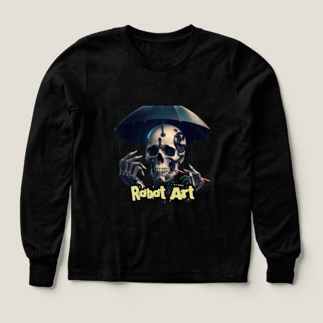 Boys Bella+Canvas Tri-blend Long Sleeve Shirt, Sol (Design Front)