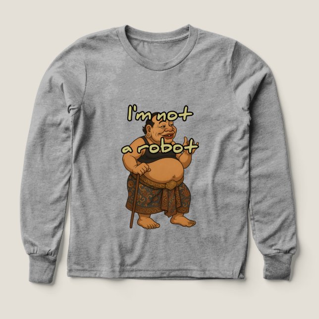 Boys Bella+Canvas Tri-blend Long Sleeve Shirt, Sol (Design Front)
