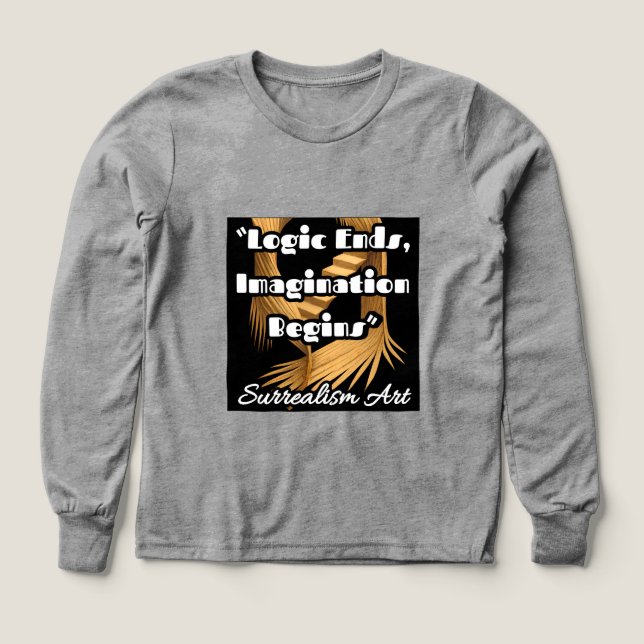 Boys Bella+Canvas Tri-blend Long Sleeve Shirt, Sol (Design Front)