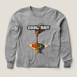 Boys Bella+Canvas Tri-blend Long Sleeve Shirt, Sol