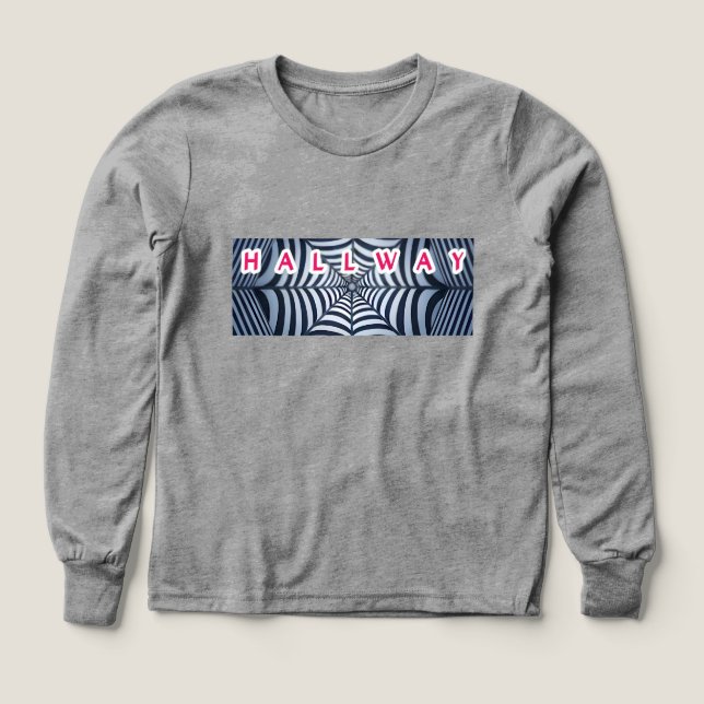 Boys Bella+Canvas Tri-blend Long Sleeve Shirt, Sol (Design Front)