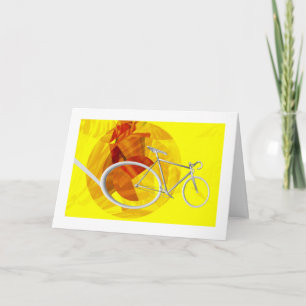 Boy's Bicycle Birthday Greeting Card