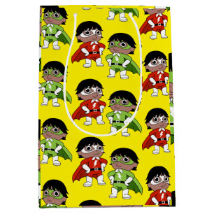 Boys Birthday Action Hero Medium Gift Bag