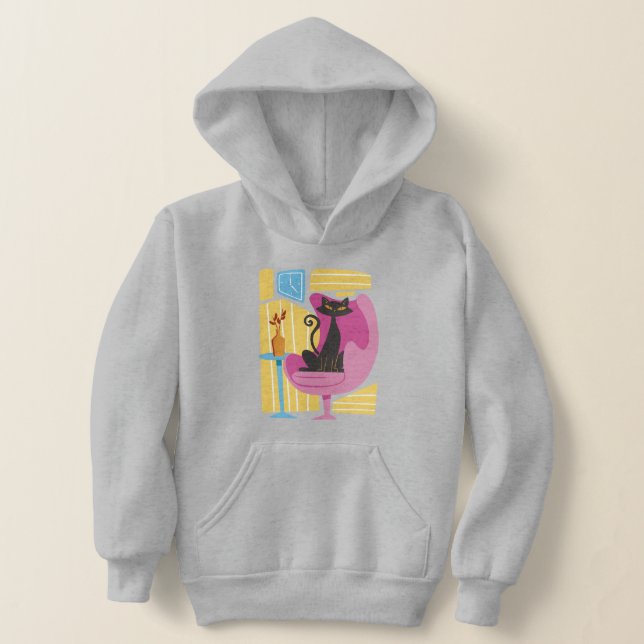 Boy's Black Cat Abstract (Laydown)