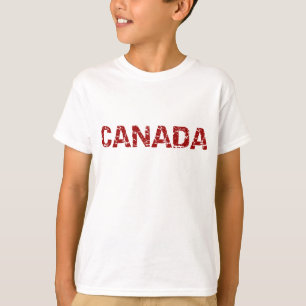 Boys Canada Maple Leaft Shirt