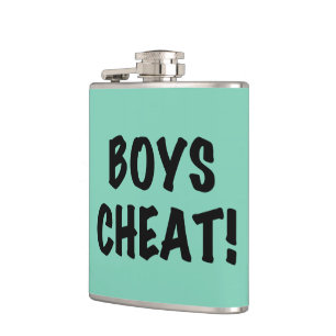 Boys Cheat Hip Flask