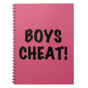Boys Cheat Notebook