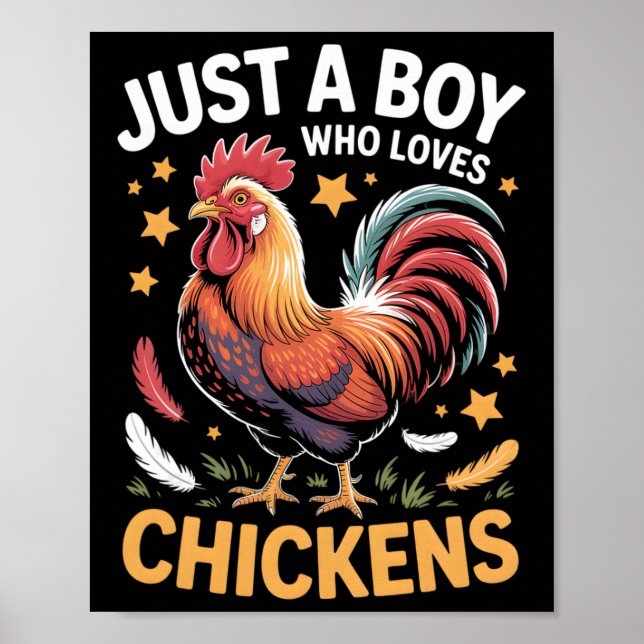 Boys Chicken  Poster (Front)