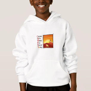 Boys Christ  Acronym Hoodie