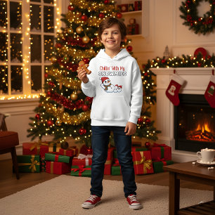 Boys Christmas T-Shirt   Cute Snowman Design