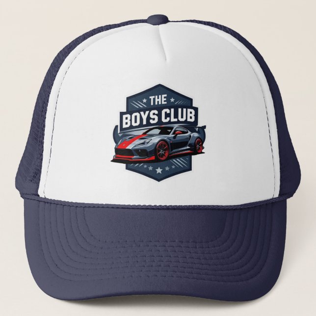 Boys Club Trucker Hat (Front)
