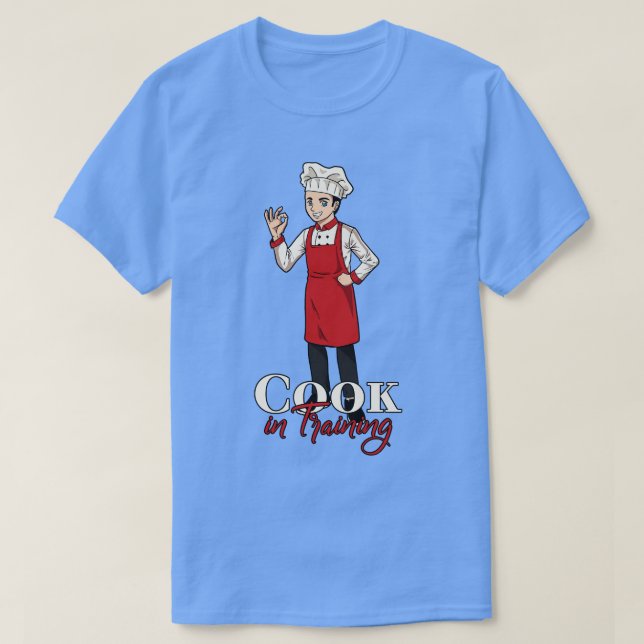 Boys cook in training T-Shirt (Design Front)