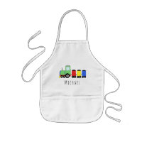 Boy's Cool Doodle Colourful Locomotive Train &