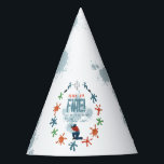 Boys Cool Paintball Party Kids Birthday Party Hat<br><div class="desc">This cool and modern sports-themed kids birthday party hat design features a blue paintball design. The hat can be personalised with your boys name and age. The perfect paintball-themed addition to your child's birthday party!</div>