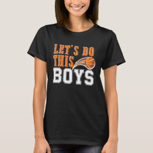 Boys cute Basketball Mum for women T-Shirt