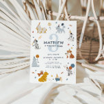 Boys Cute Dog Let's Pawty 3rd Birthday Invitation<br><div class="desc">Get ready to bark up some fun with this adorable “Let’s Pawty” birthday invitation! Perfect for dog-loving boys, this party animal themed invite features cute puppies, party hats, balloons, and rainbow colours for a playful and fun vibe. Whether you're throwing a puppy party or a paw-some birthday bash, this customisable...</div>