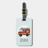 Boys Cute Firefighter Fire Engine Truck Kids