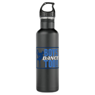Boys Dance Too Dancers Dancing Day Graphic 710 Ml Water Bottle