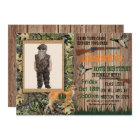 Boys Deer Hunting Birthday Invitation