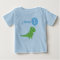 Boys Dinosaur Balloon 1st Birthday T Shirt