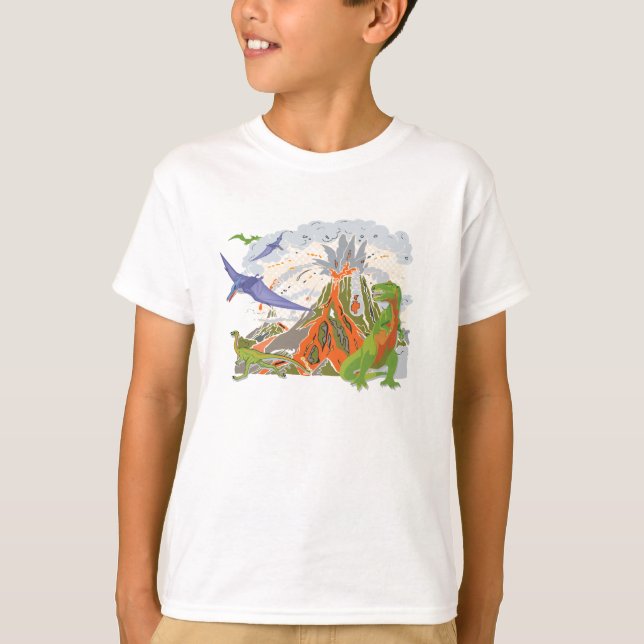 Boys Dinosaur T-Shirt (Front)