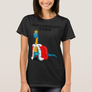 Boys Diplodocus King Dinosaur Mens Diplodocus 1 T-Shirt