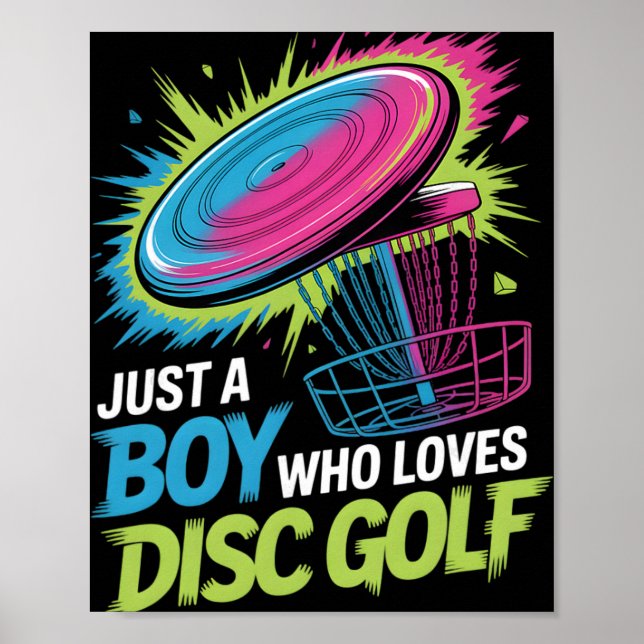 Boys Disc Golf _1  Poster (Front)