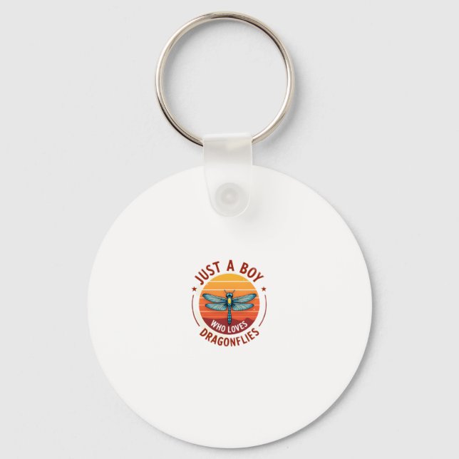 Boys Dragonfly (2) Key Ring (Front)