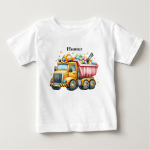 Boy's Dump truck Baby T-Shirt