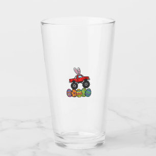 Boys Easter Monster Truck Happy Easter Day Eggs To Glass