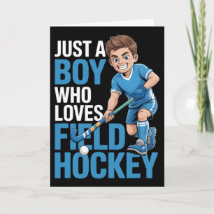 Boys Field Hockey Card