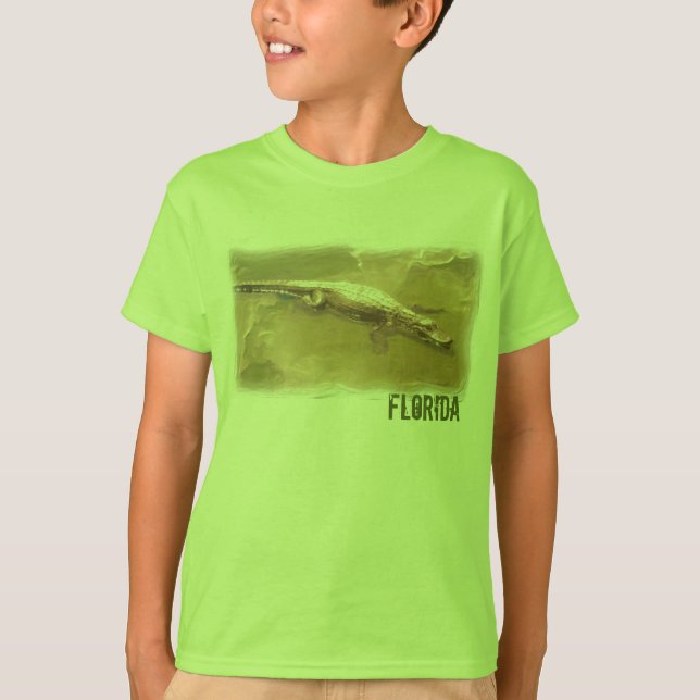 Boys Florida alligator shirt (Front)