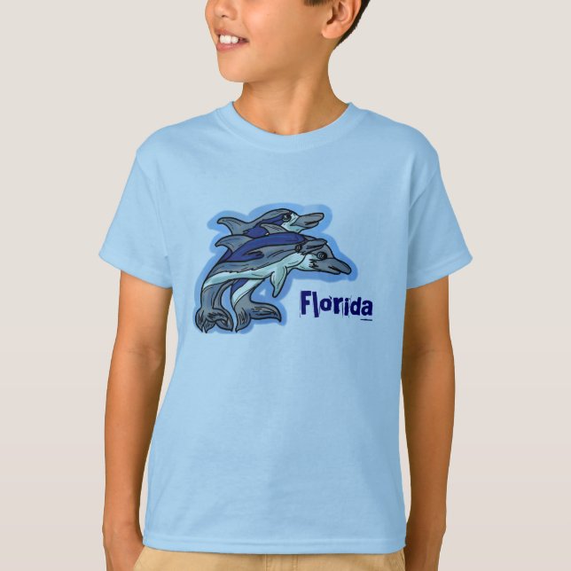 Boys Florida dolphins tee (Front)