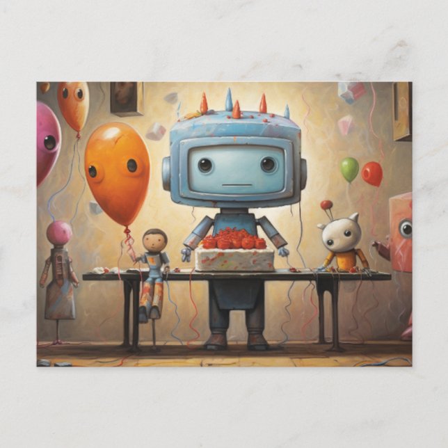 Boy's Fun Birthday Party Invitations #5 (Front)