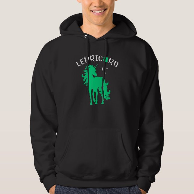 Boys Gamer Irish C Gaming Controller Saint Patrick Hoodie (Front)