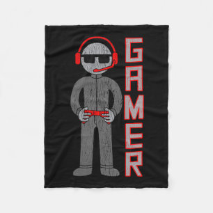 Boys Gift For The Best Video Game Player.  Fleece Blanket
