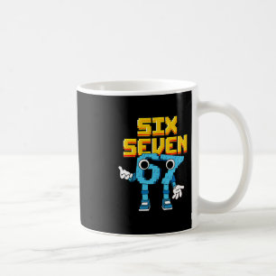 Boys Girls Kids Italian Brainrot Meme 67 Six Seven Coffee Mug