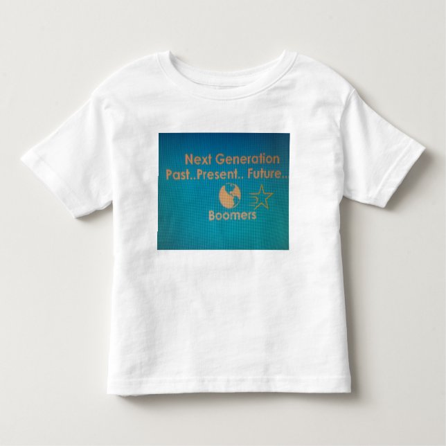 Boys & Girls T-Shirt Next Generation  Teal Blue (Front)