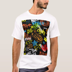 Boys' Graffiti: Hand Drawn Coolness T-Shirt