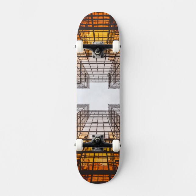 Boy's Graphic Style Skateboard Architecture (Front)