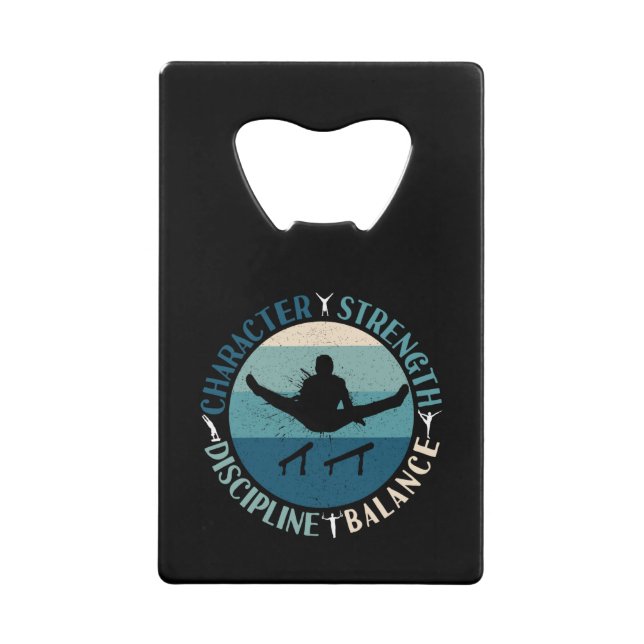 Boys Gymnastics Character Strength Discipline (Front)