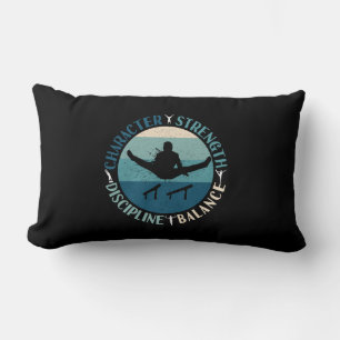 Boys Gymnastics Character Strength Discipline Lumbar Cushion