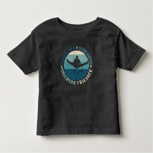 Boys Gymnastics Character Strength Discipline Toddler T-Shirt