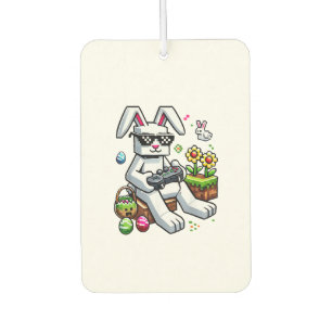 Boys Happy Easter Day Bunny Egg Video Game Kids Me Car Air Freshener