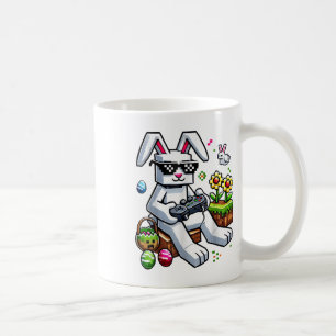 Boys Happy Easter Day Bunny Egg Video Game Kids Me Coffee Mug